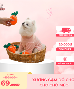 Đồ chơi cho chó gặm hình thú nhồi bông đáng yêu