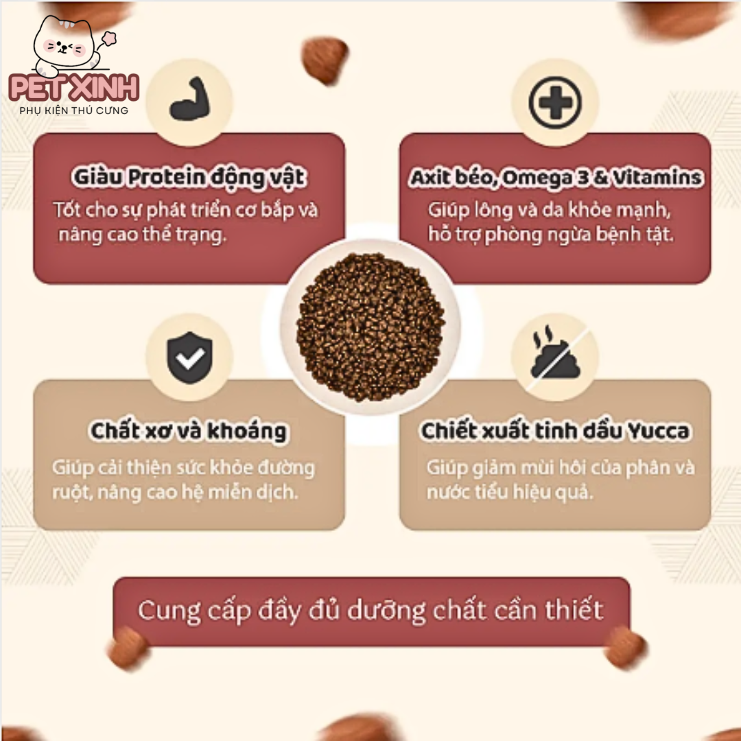 Viên Sữa Chua Yogurt Hỗ Trợ Tiêu Hoá KitCat Freeze Dried Yogurt Yums (1)