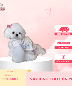 Váy Xinh Cho Chó – Biến Boss Thành Nàng Công Chúa Đáng Yêu!