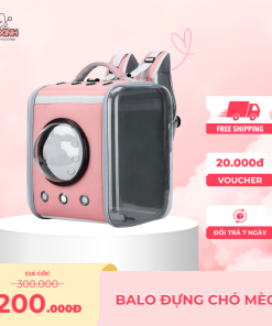 Balo đựng chó mèo phi hành gia