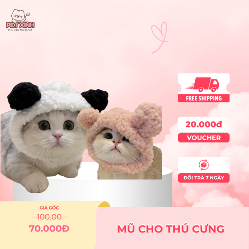 Mũ cực xinh và đáng yêu cho hoàng thượng